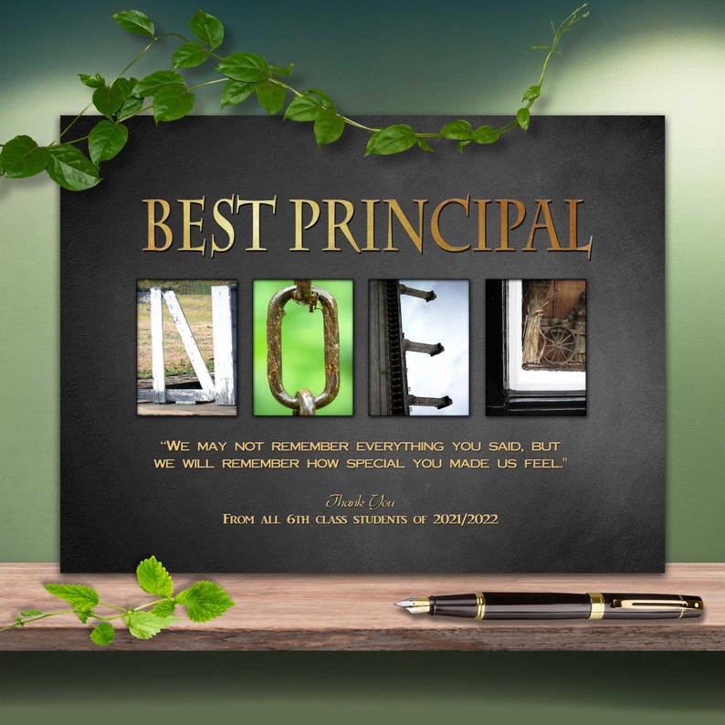 Gift for Head Teacher end of year