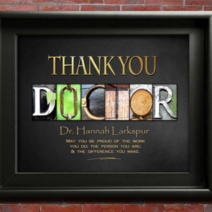 Personalized Doctor Gift Ideas Doctor Retirement Gift, Doctor Graduation Gift Medical Gifts Medical Student Gift Doctor Party CUSTOM DIGITAL