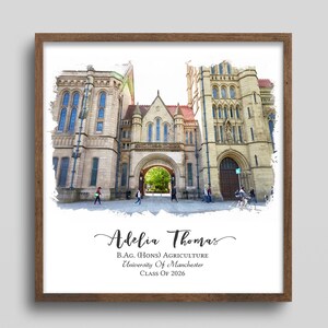 University College Venue Graduation Portrait Gift