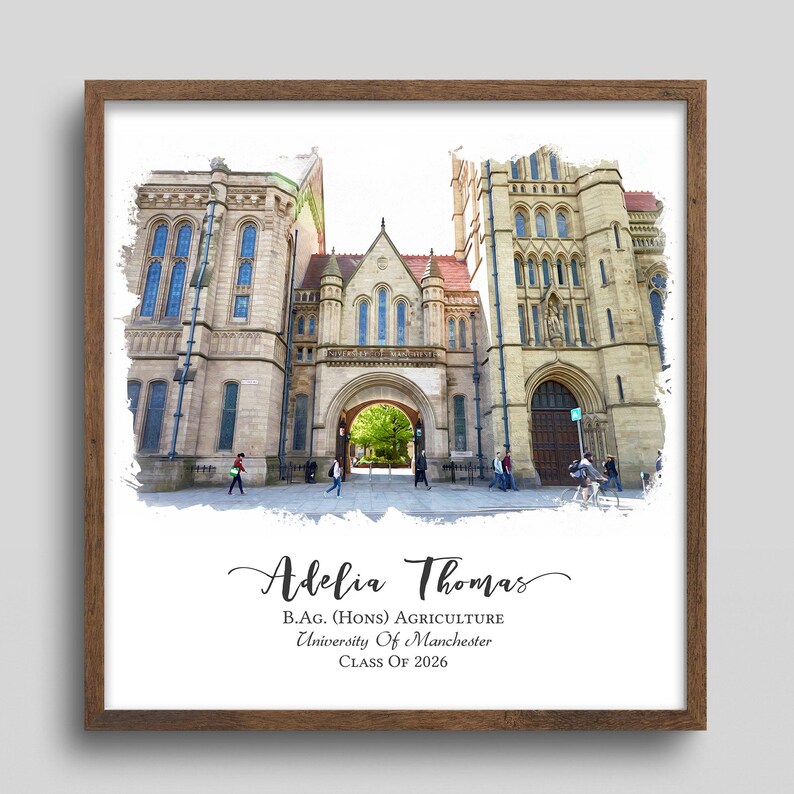 University College Venue Graduation Portrait Gift