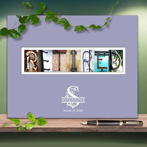 Unusual company retirement print for staff