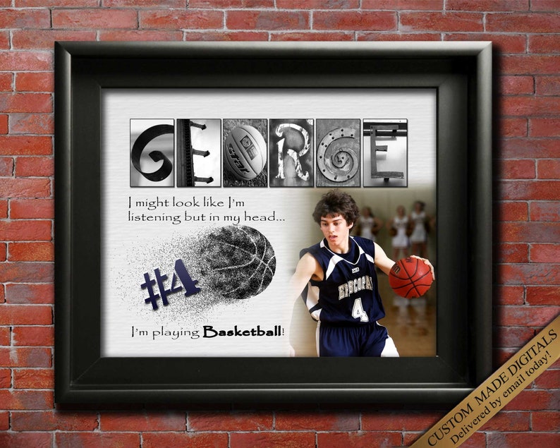 Basketball Player Gift Ideas Basketball Award Youth Etsy