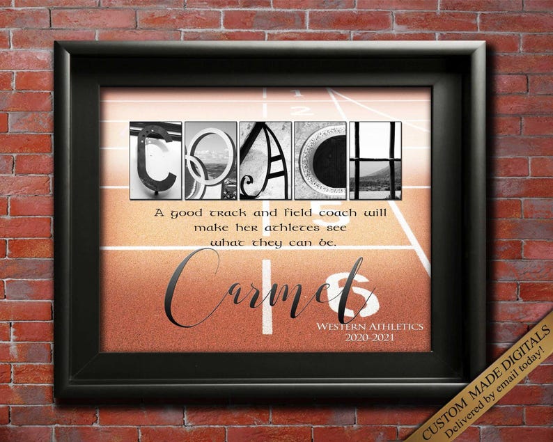 Gift for Athletics coach track and field
