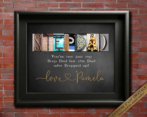 Step Dad Gifts, Bonus Dad's Stepdad Gift for Father's Day, Christmas Birthday Wedding Day