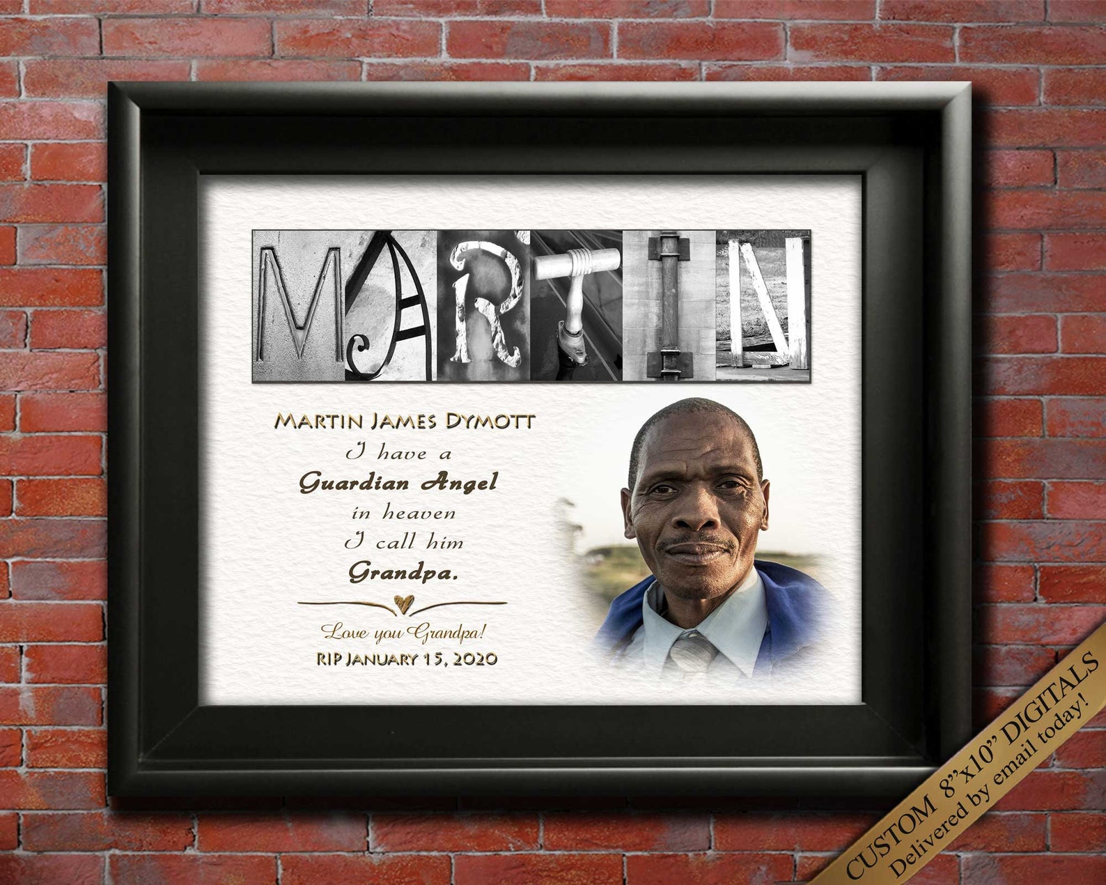 Memorial Gift Grandpa Memorial Gift for Grandpa Loss of Etsy UK