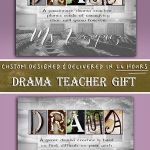 Gift for Drama School Teacher