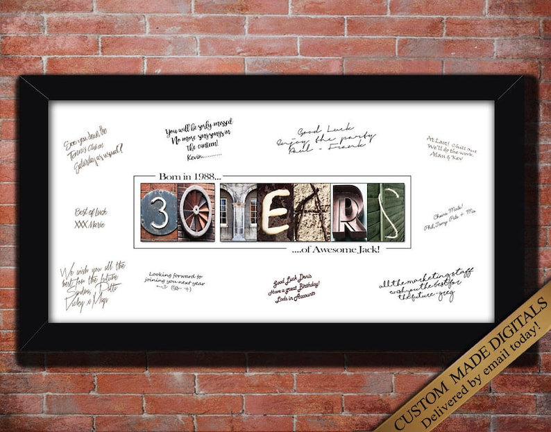 30th Birthday Gifts for Him 30th birthday for Men Thirty