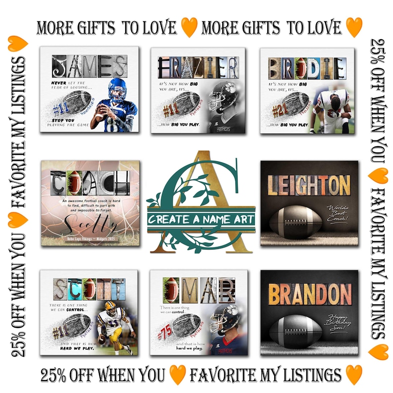 Football Player Gifts Awards