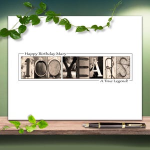 100 years birthday gift for dad mom uncle aunt