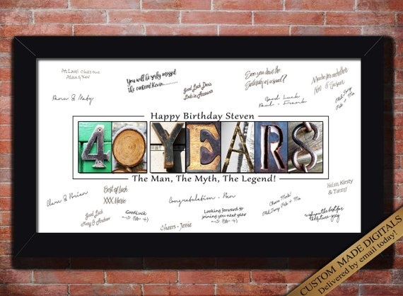 Geschenk für mann 40