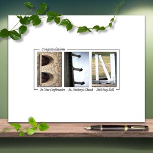 Guest Book Gifts for Confirmation boys and Girls Personalized Prints