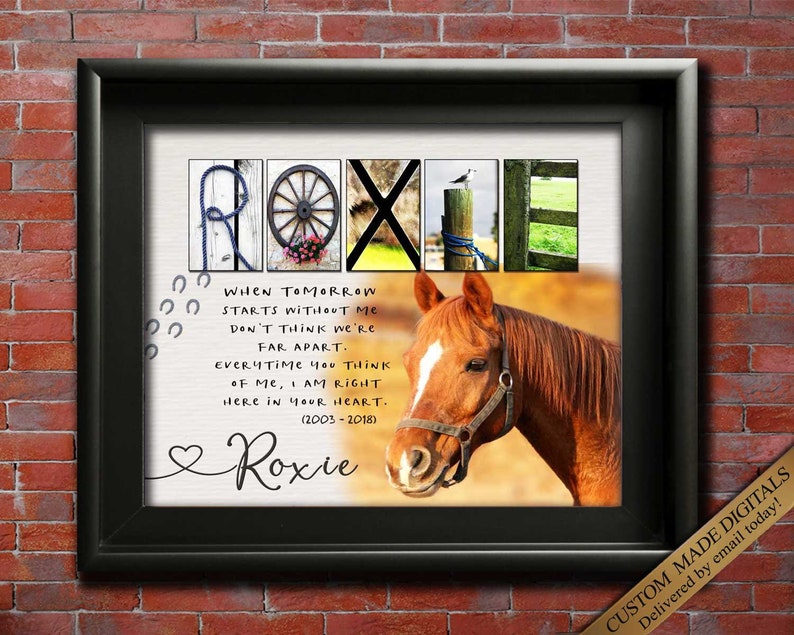 Horse Gifts Horse Décor Gift for Horse Lover Horses Horse Etsy