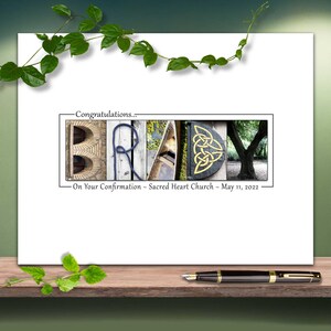 Unique Gifts for Confirmation boys and Girls Personalized Prints