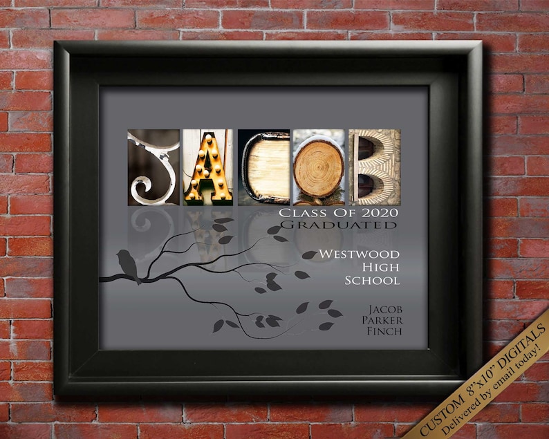 Gift for his graduation for son grandson custom made.