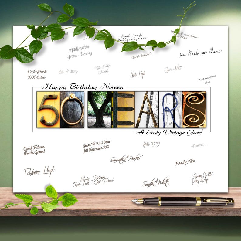 50th Birthday Gift for Her Mom