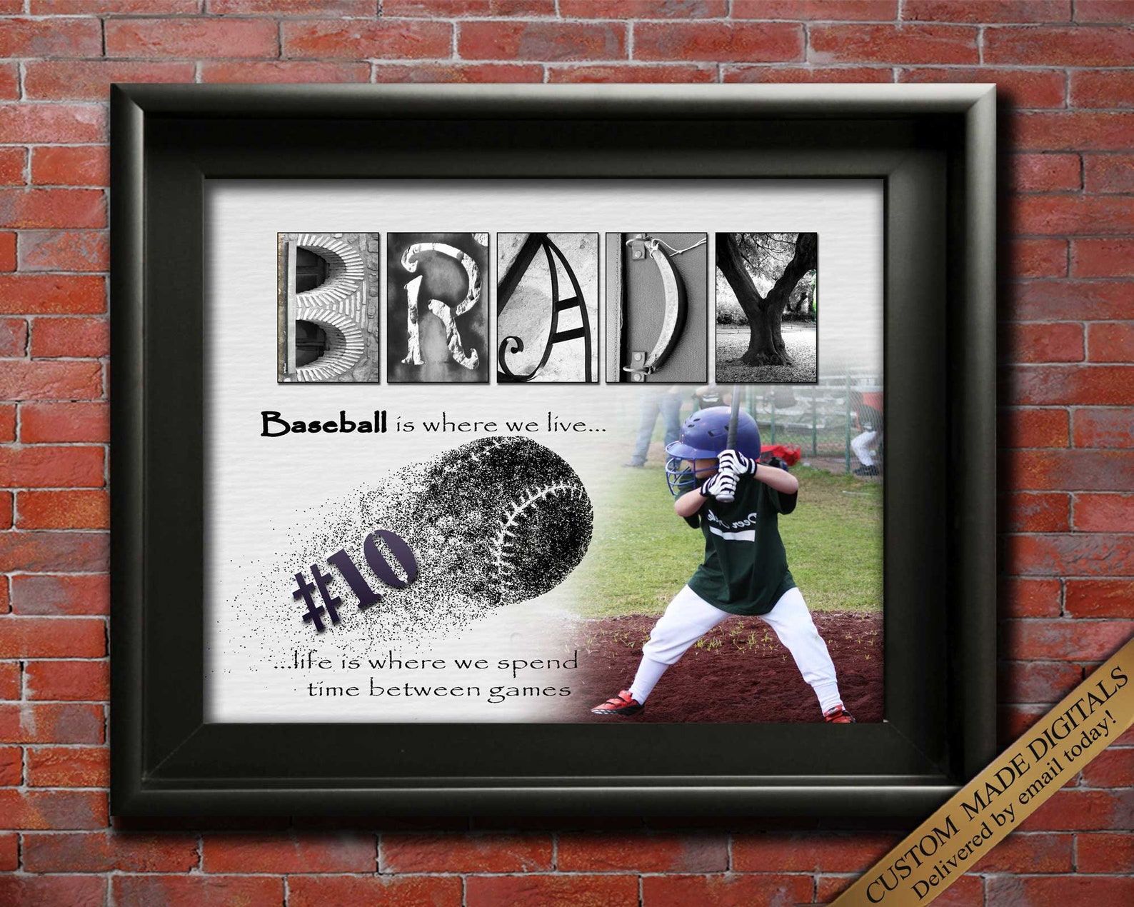 Baseball Player Gift Ideas Baseball Award Youth Baseball Etsy