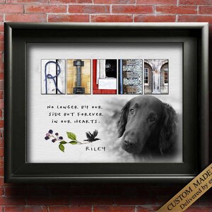 Custom Dog Memorial Gifts Dog quote gifts