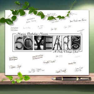 50th Birthday Gift for Husband