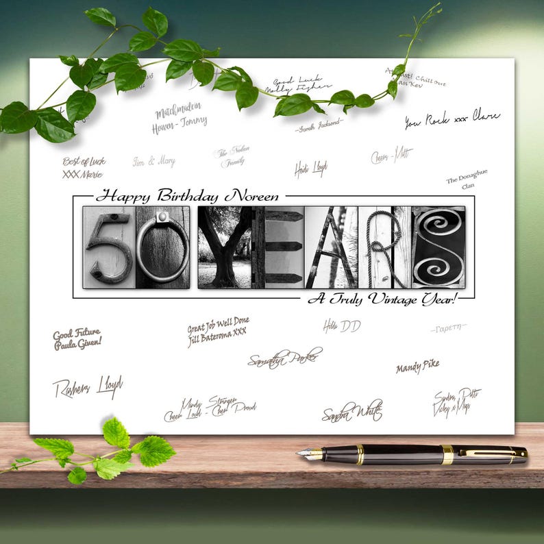 50th Birthday Gift for Husband