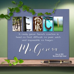 French teacher gift