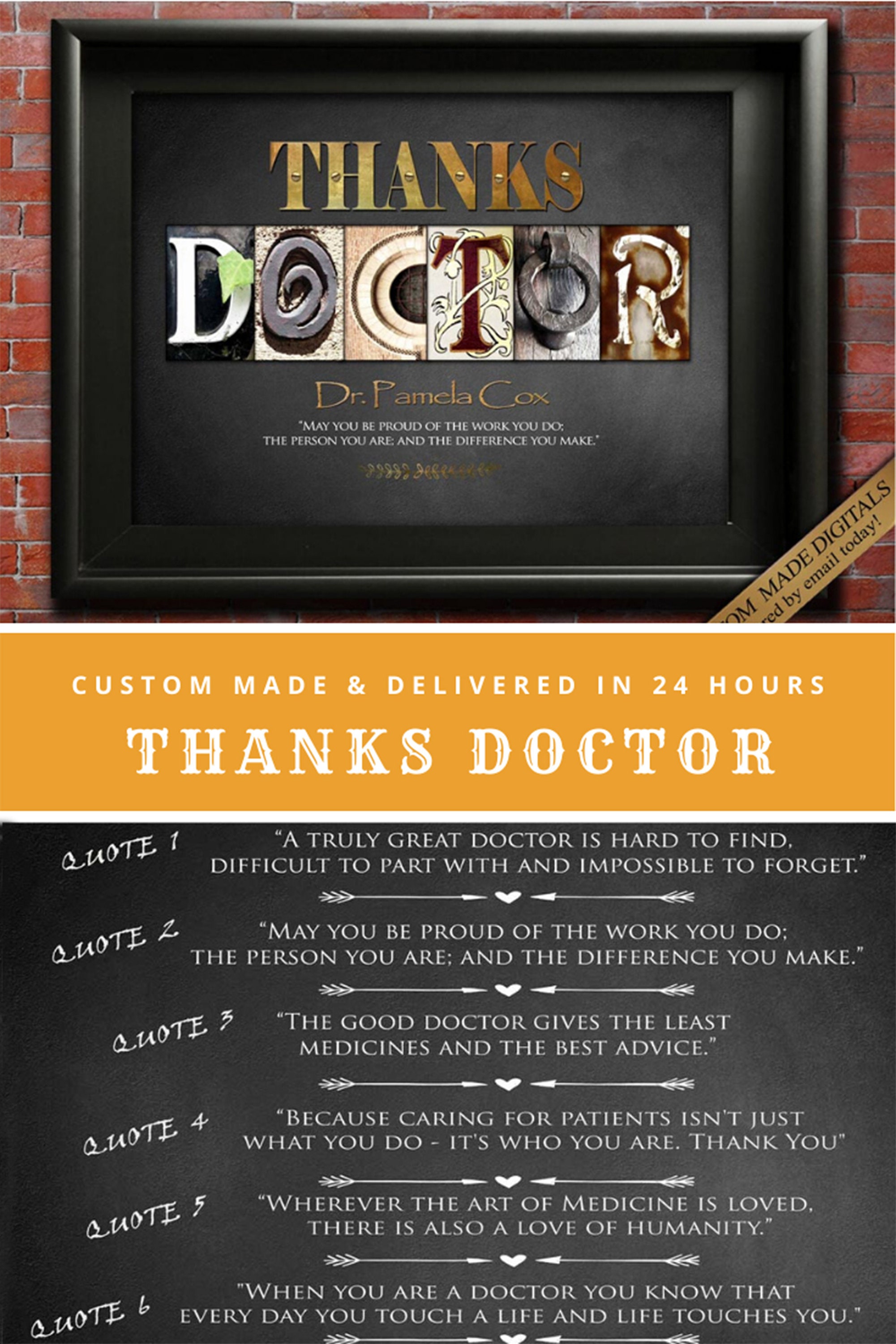 Doctors Day Gift Doctor Appreciation Gift for Doctor's Etsy