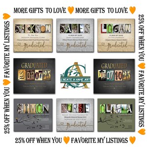 Personalized Graduation Gifts Mom Dad Grandma grandpa uncle aunty