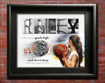 Basketball Player Gift Ideas, Basketball Senior Night Gifts Award For Girls Basketball For Boys Basketball Personalized Gifts Printable