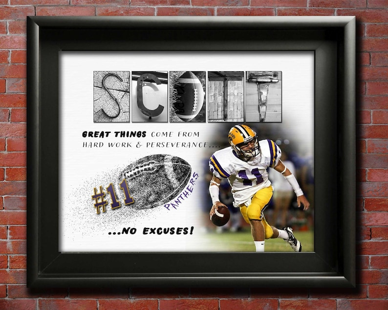 Football Player Senior Night Gifts Awards