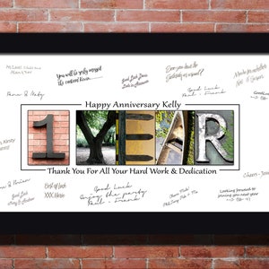 1 Year Work Anniversary Gift