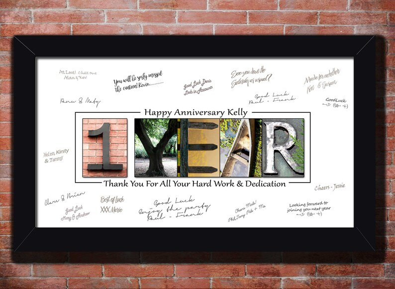1 Year Work Anniversary Gift
