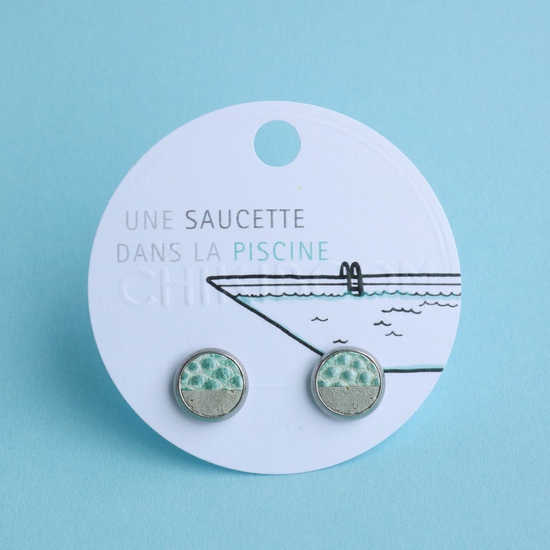 MTL Saucette earrings in the pool