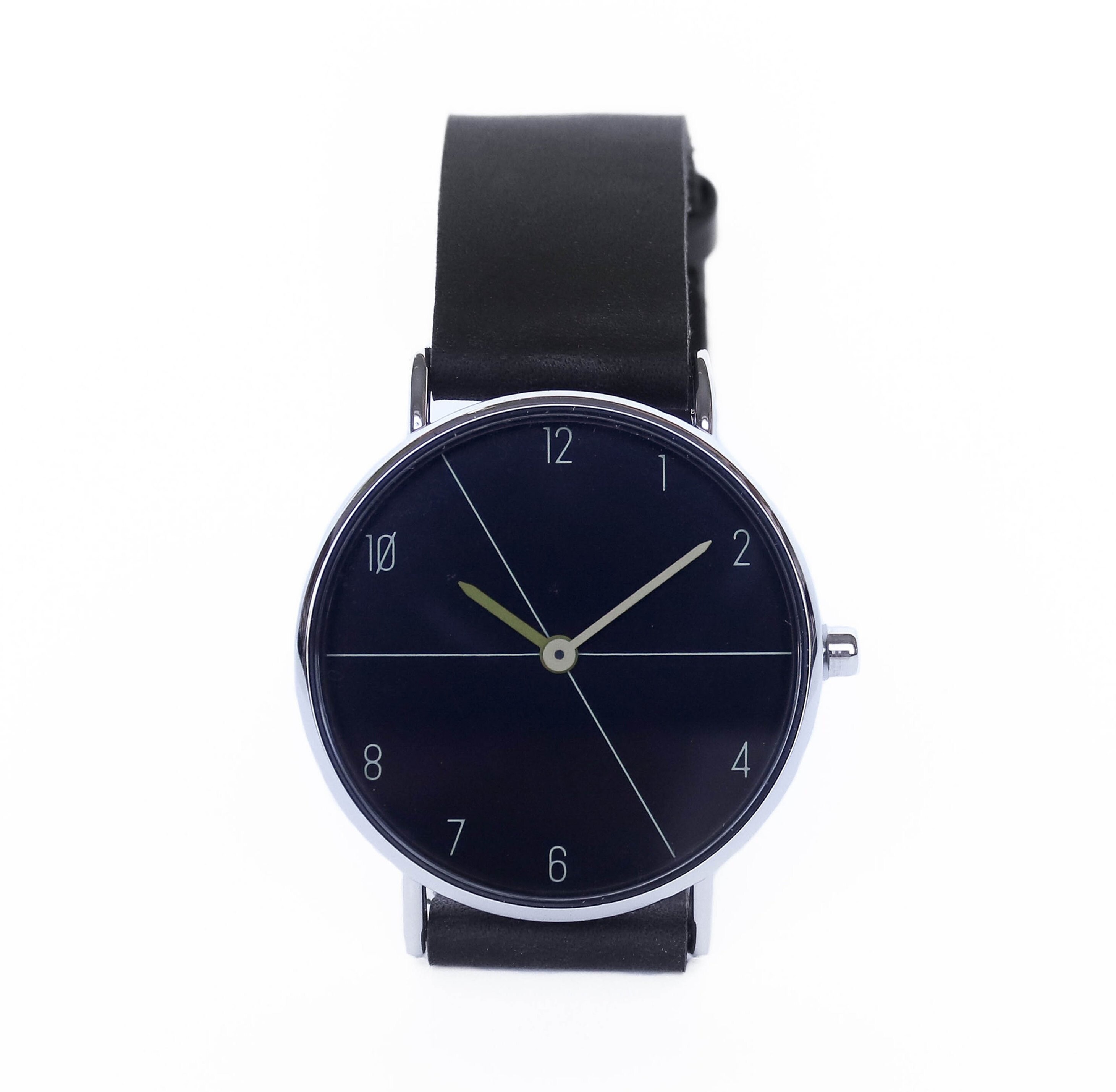 Relojes negro online mate hombre