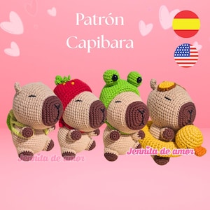 CAPIBARA Patrón Digital Español e Ingles