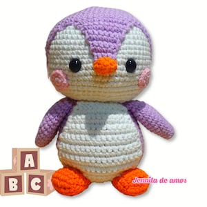 PENGU THE PENGUIN Pattern pdf Digital Spanish