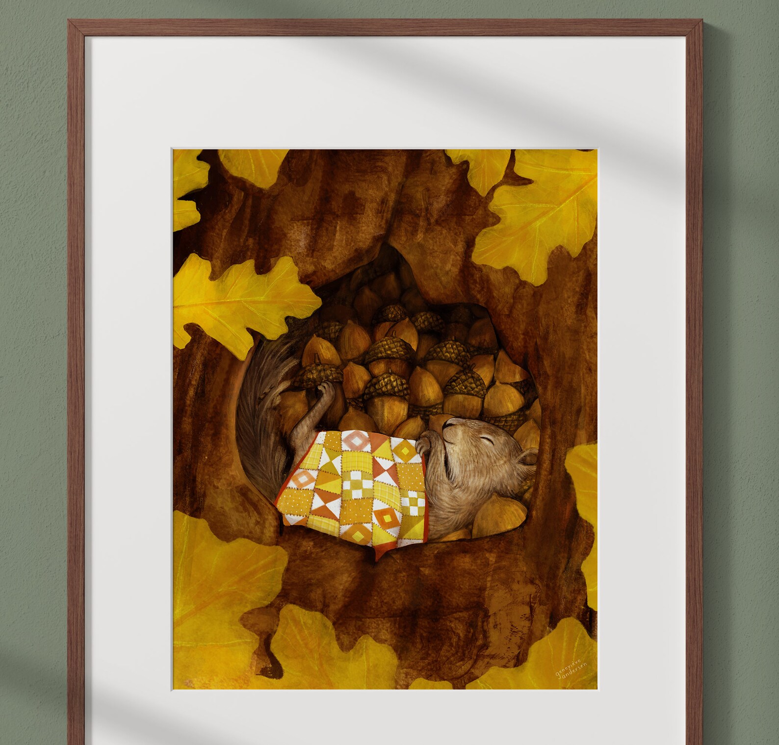 Large 16x20 In. Illustration Poster rest / Print / Illustration