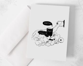 Carte de souhaits - Party !