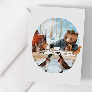 Carte de souhaits - Se sucrer le bec Bild 1