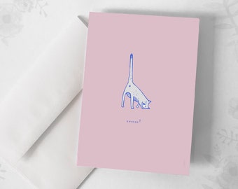 Greeting cards - Hello / Cat / Greeting cards / Stationery