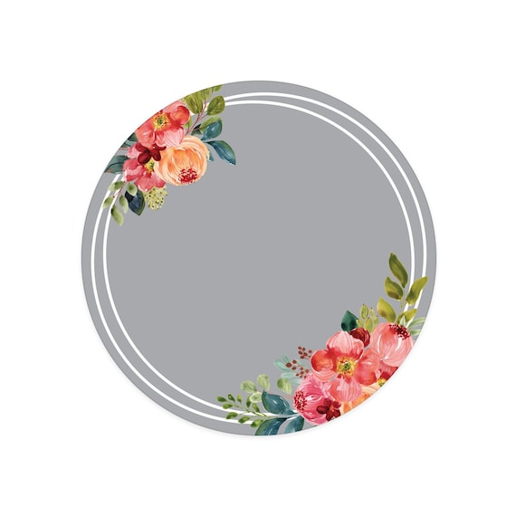 Buy Vibrant Floral Round Magnetic Locker Mirror/ 5 Diameter Online in India  
