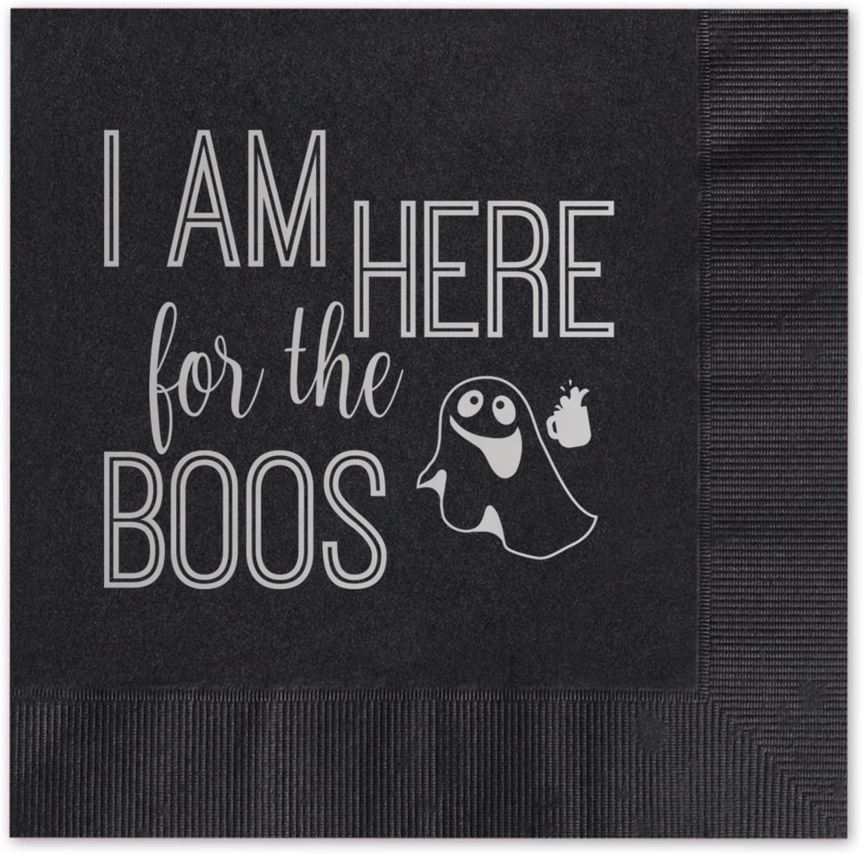 Spooktacular Halloween Beverage Cocktail Napkins - Set of 30
