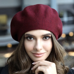 AIBEARTY Women Girls Sparkly Sequin Beret Hat Fashion Fun