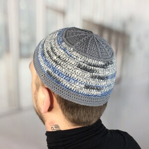 Crochet Kippah: Custom Knit Yarmulke, Jewish Head Covering