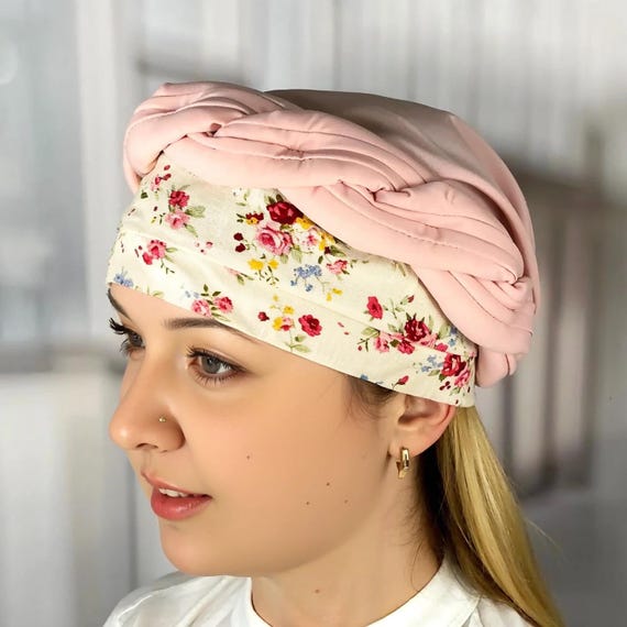 Mix Organic Linen Ans Silk Beanie: Lightweight Chemo  display picture 1