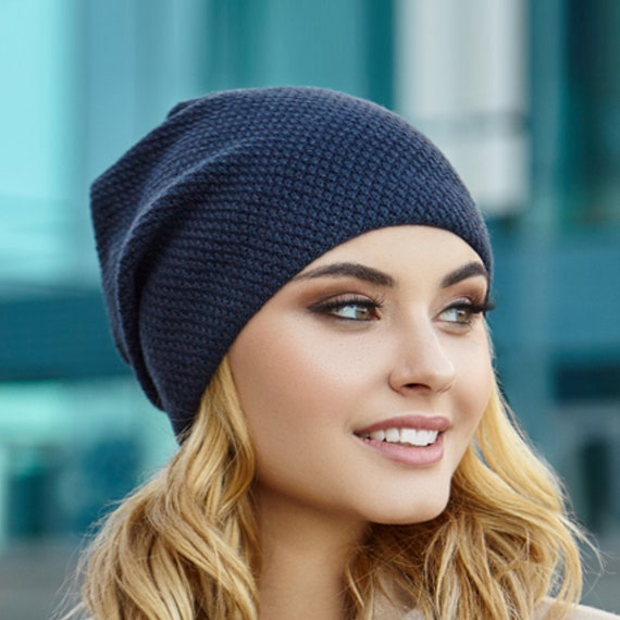 womens knit hats for large heads