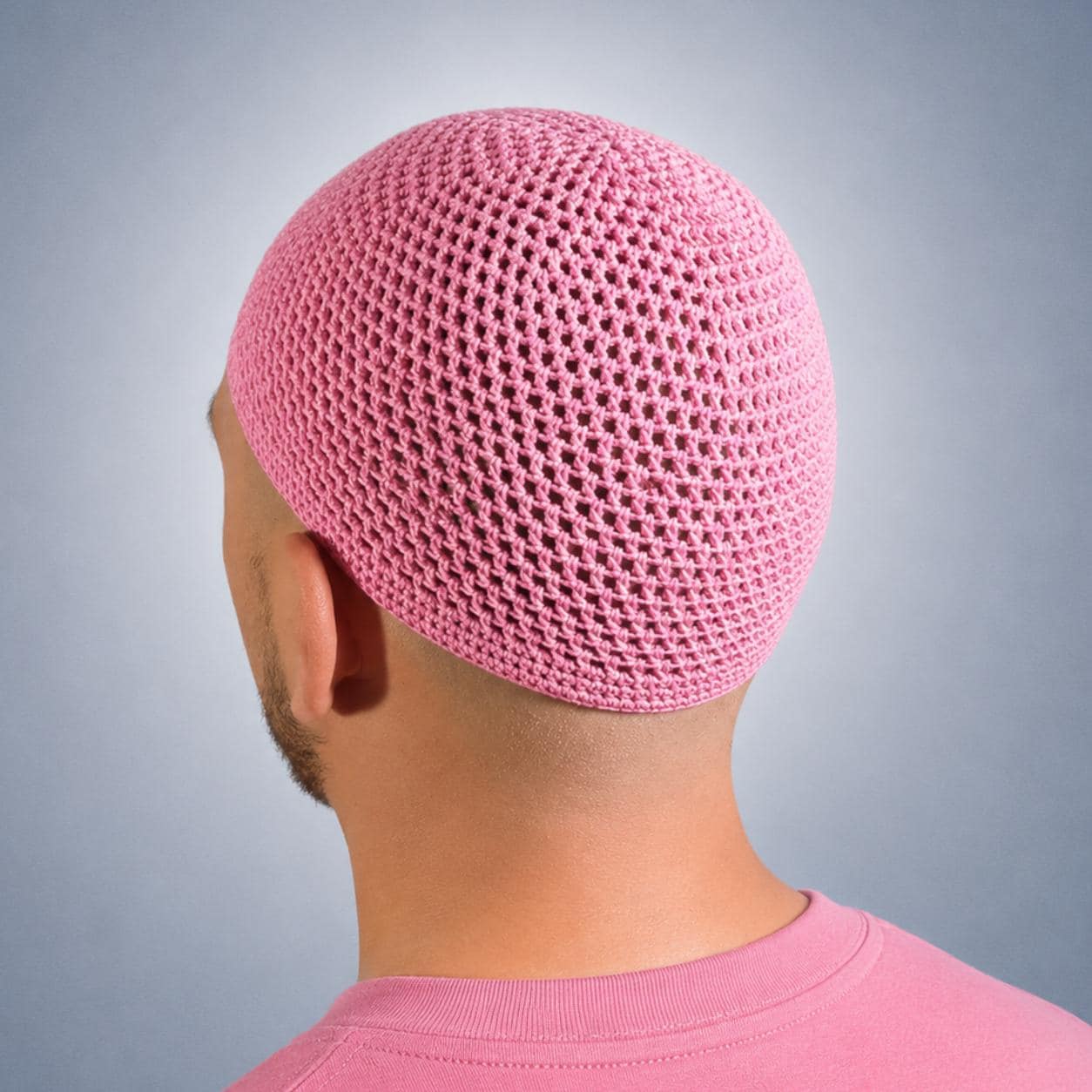 Thin Mesh Kippah - Breathable Yarmulke, Summer Crochet Kippot for