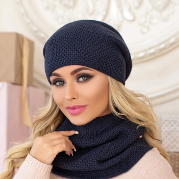 Ensemble bonnet echarpe femme chic deals