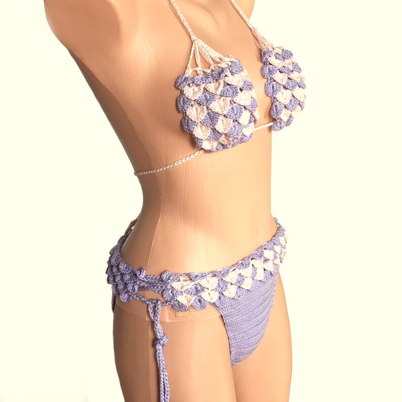 high waisted mermaid bikini