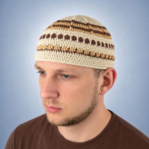 Joe Zawinul Fisherman Beanie Kufi Hat for Musician Multi-color