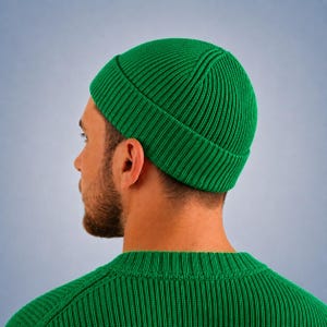 Dockersmuts | Elastische geribbelde korte muts | Lichtgewicht vissersmuts | Moderne lentemuts | Cadeau voor hem
