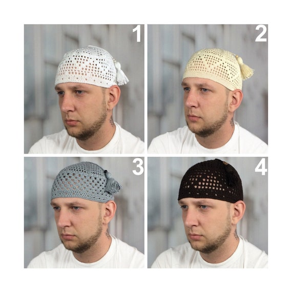 All'ingrosso della fabbrica musulmana di preghiera egiziana cappello ricamo capp